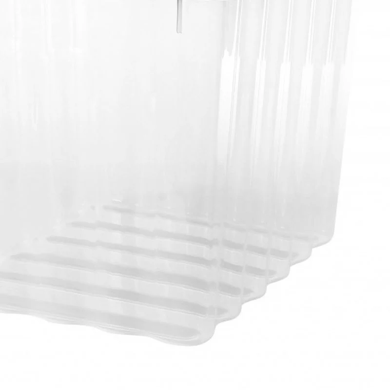 28 x Plastic Storage Boxes 110 Litres Extra Large - Clear & Black Supa Nova by Strata - Image 5