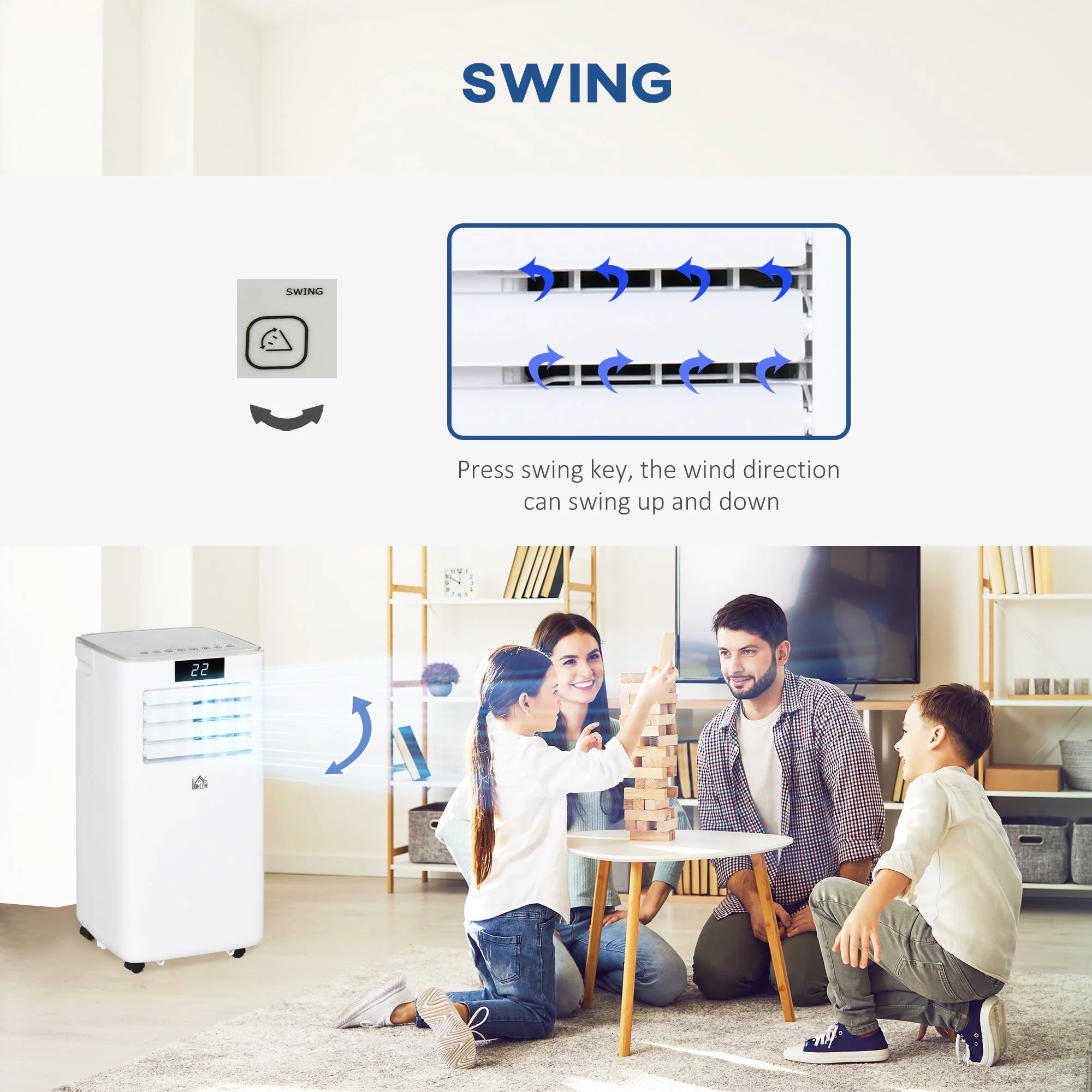 A Rated 10,000 BTU 4-In-1 Portable Dehumindifier With Remote & 24 Hour Timer - Image 6