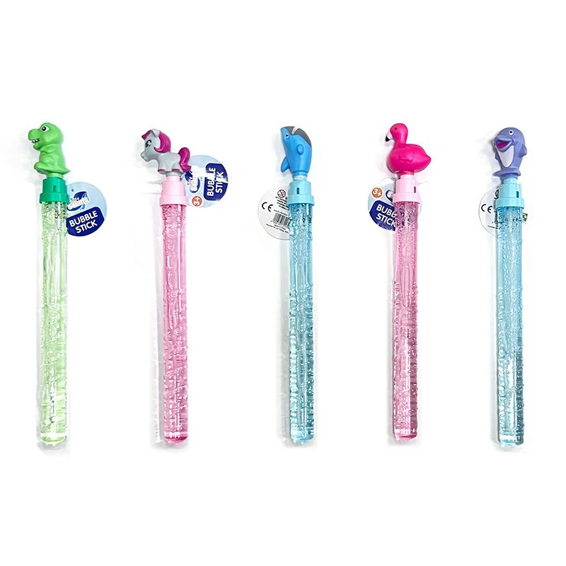 Animal Theme Bubble Stick Purple Dolphin - 35cm - Image 2