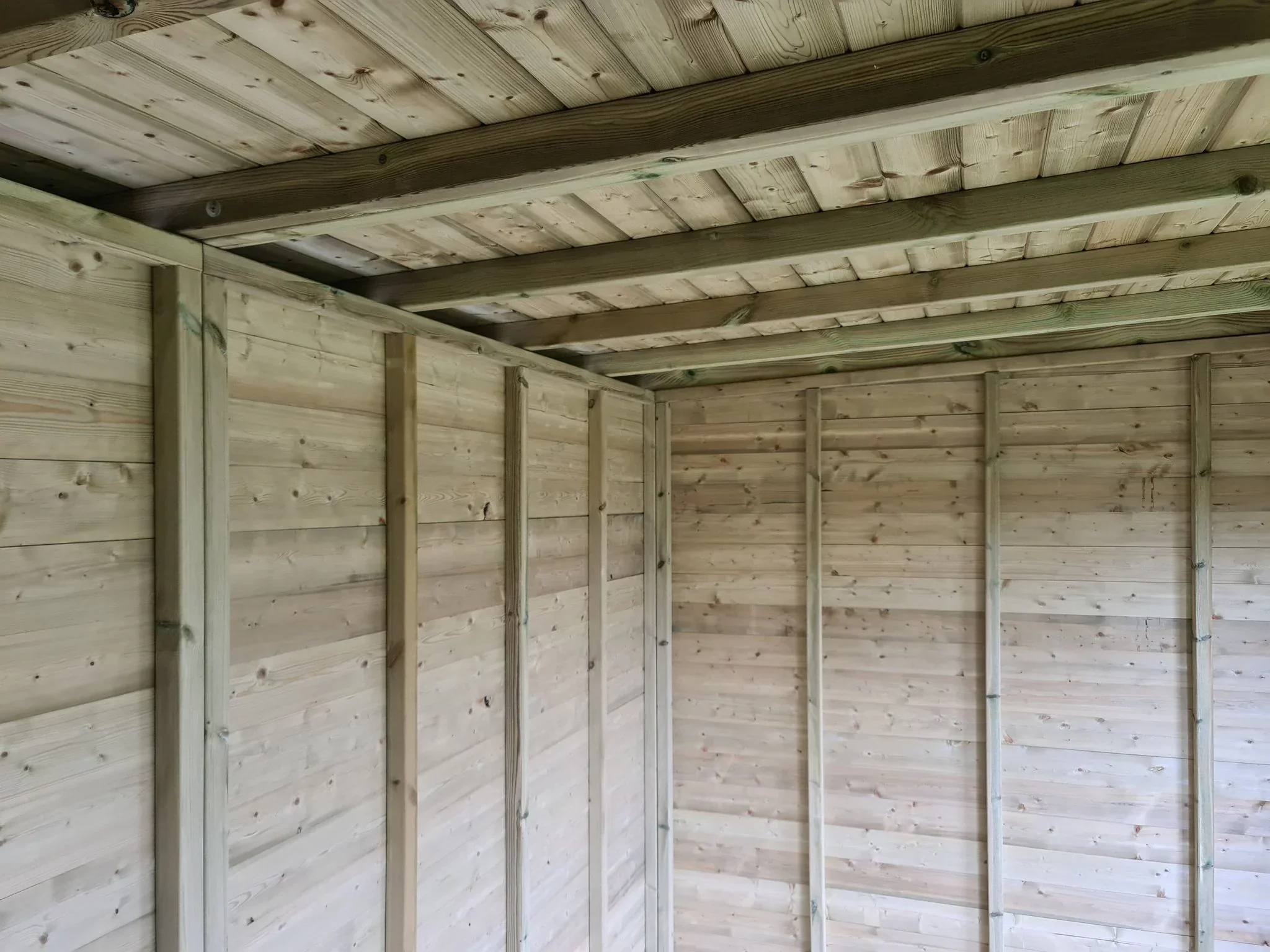 Bakewell Garden Summerhouse 3.6M wide x 3.6M deep Pent Roof by Churnet Valley - BAKE12X12 - Image 3