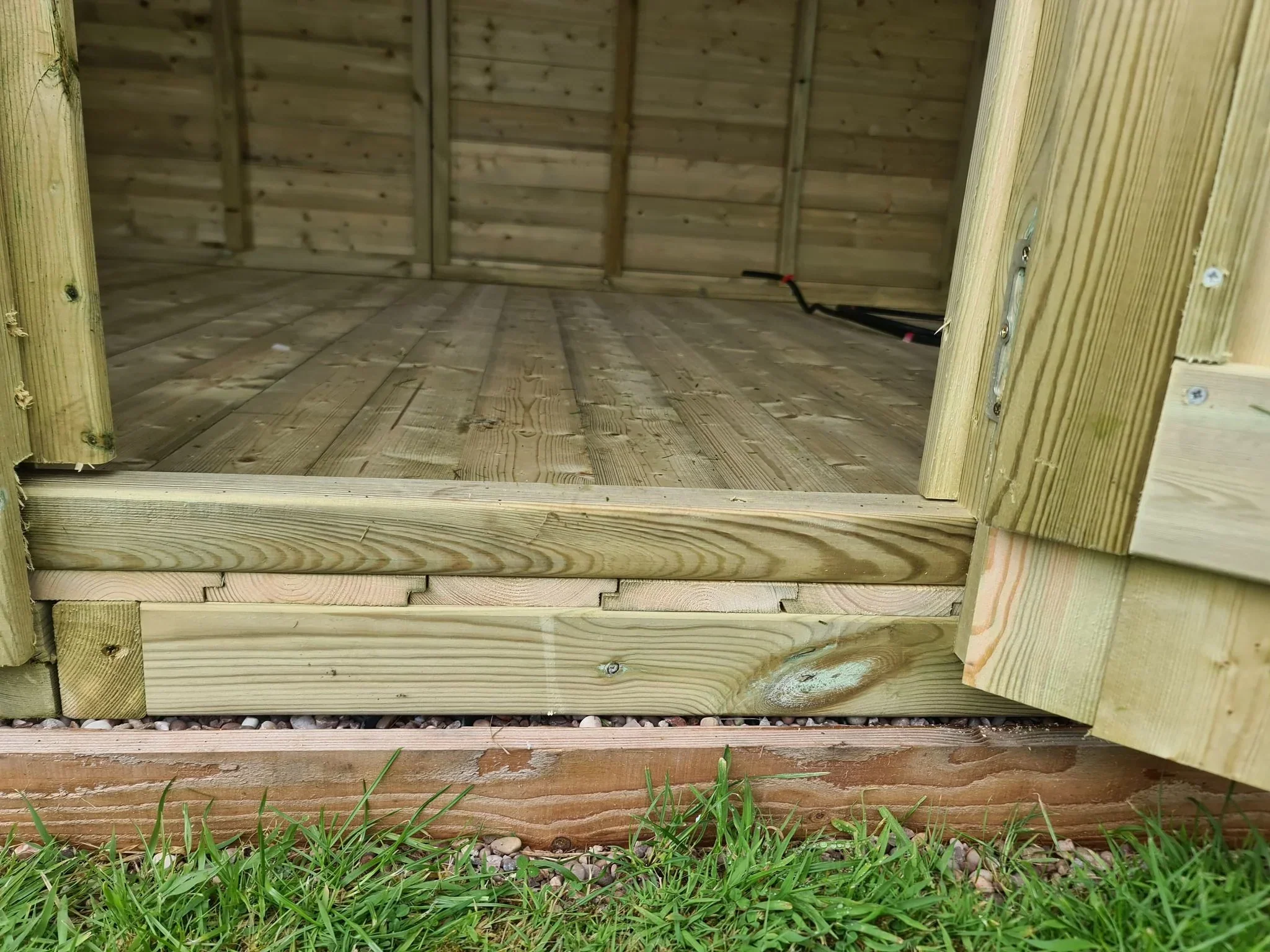 Bakewell Garden Summerhouse 3.6M wide x 4.2M deep Pent Roof by Churnet Valley - BAKE12X14 - Image 5