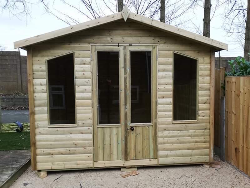 Chatsworth Garden Summerhouse 10FT Front x 8FT Deep by Churnet Valley - CHATS10X8 - Image 2