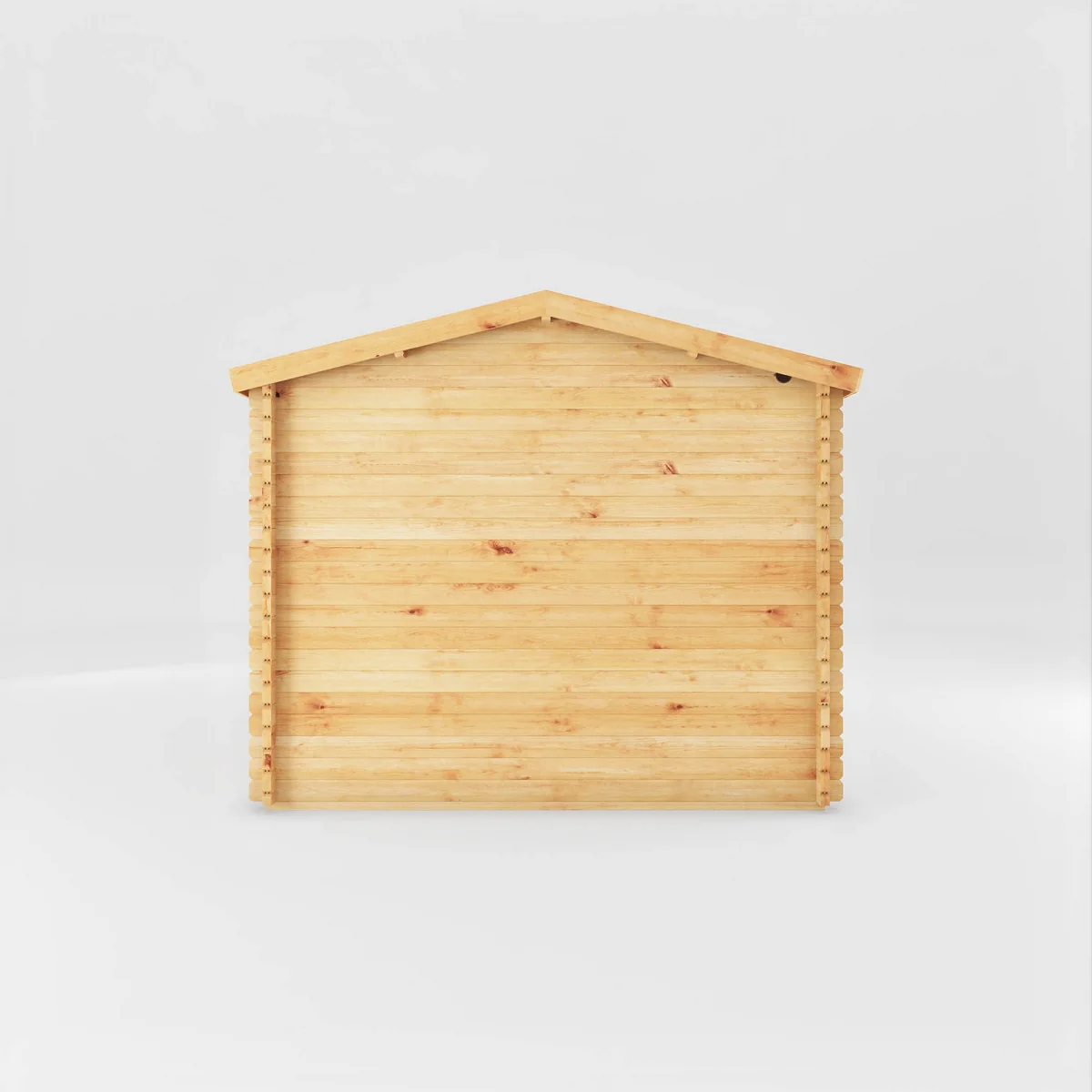 Mercia Studio 10' 3" x 13' 2" Apex Log Cabin - Premium 44mm Cladding Loglap - Grey UPVC - Image 4