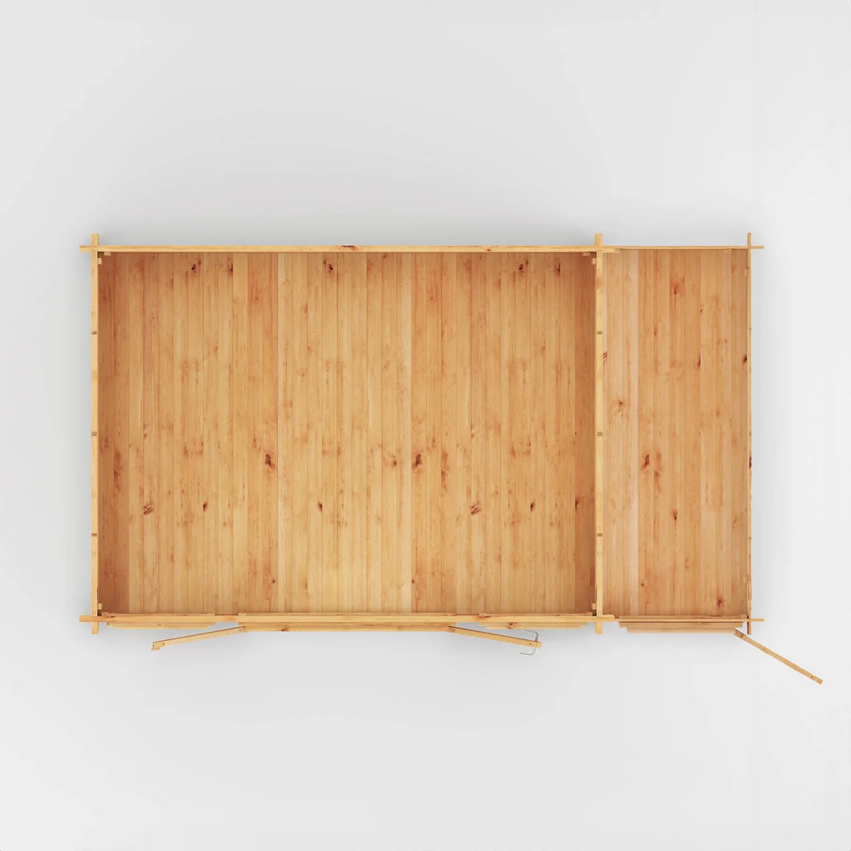 Mercia Studio 10' 3" x 16' 11" Apex Log Cabin - Premium 44mm Cladding Loglap - Image 9
