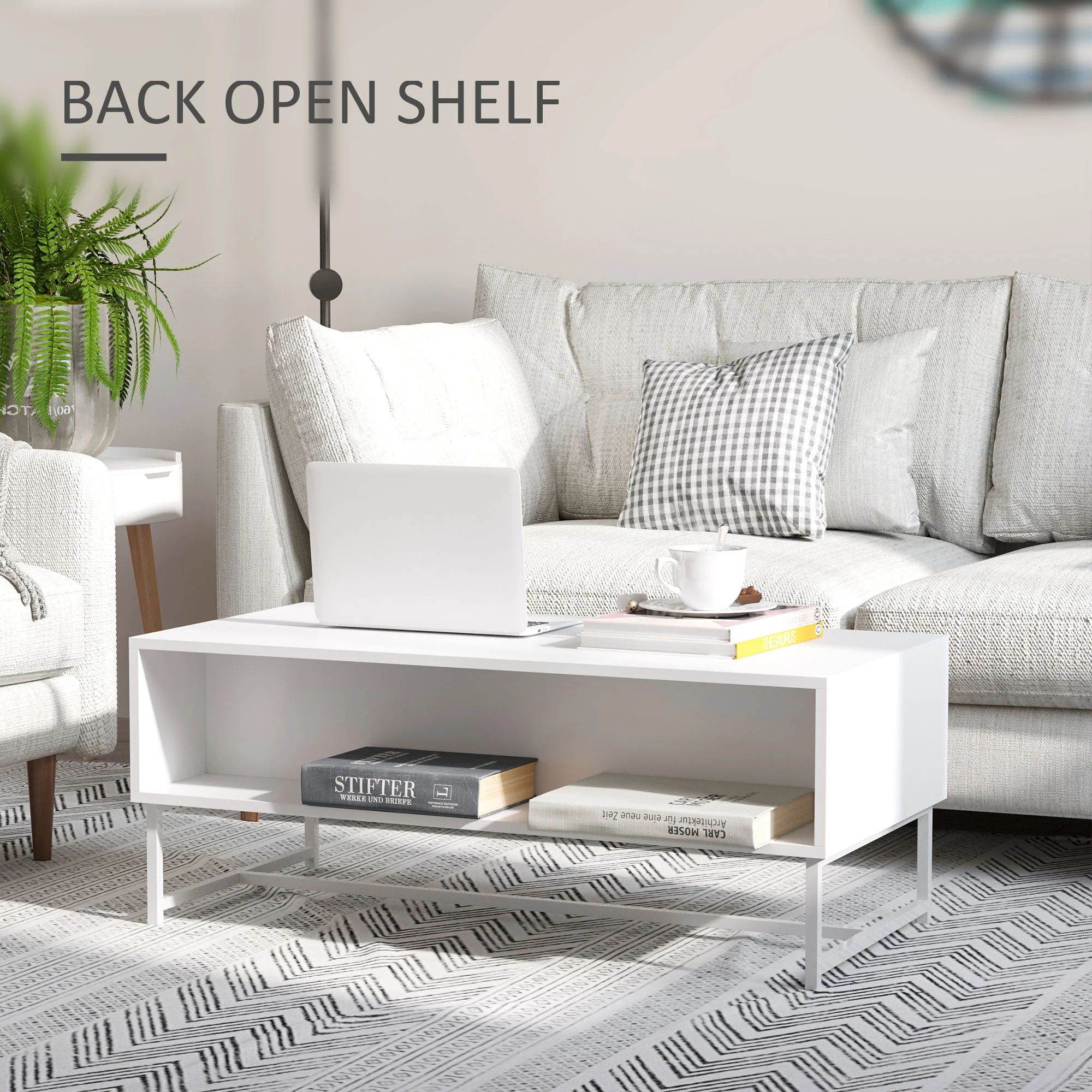 Modern Coffee Table for Living Room - Image 6