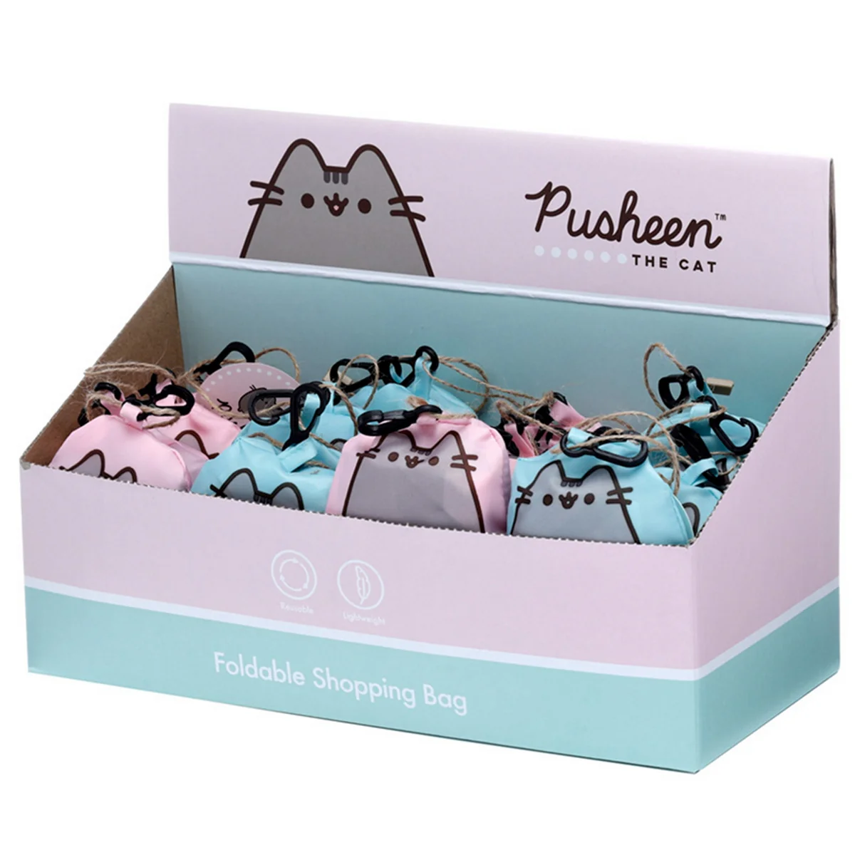 Pusheen The Cat Reusable Shopping Bag - Assorted