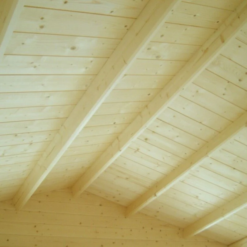 Shire Hale 11' 9" x 15' 8" Apex Log Cabin - Premium 44mm Cladding Tongue & Groove - Image 5