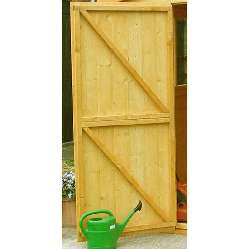 Shire Security 5' 10" x 7' 10" Apex Shed - Premium Dip Treated Shiplap - Image 2