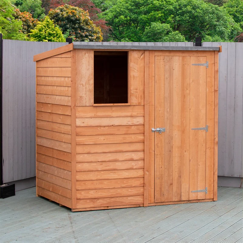 Value 5' 9" x 3' 11" Apex Shed - Premium Coated Overlap - Image 4