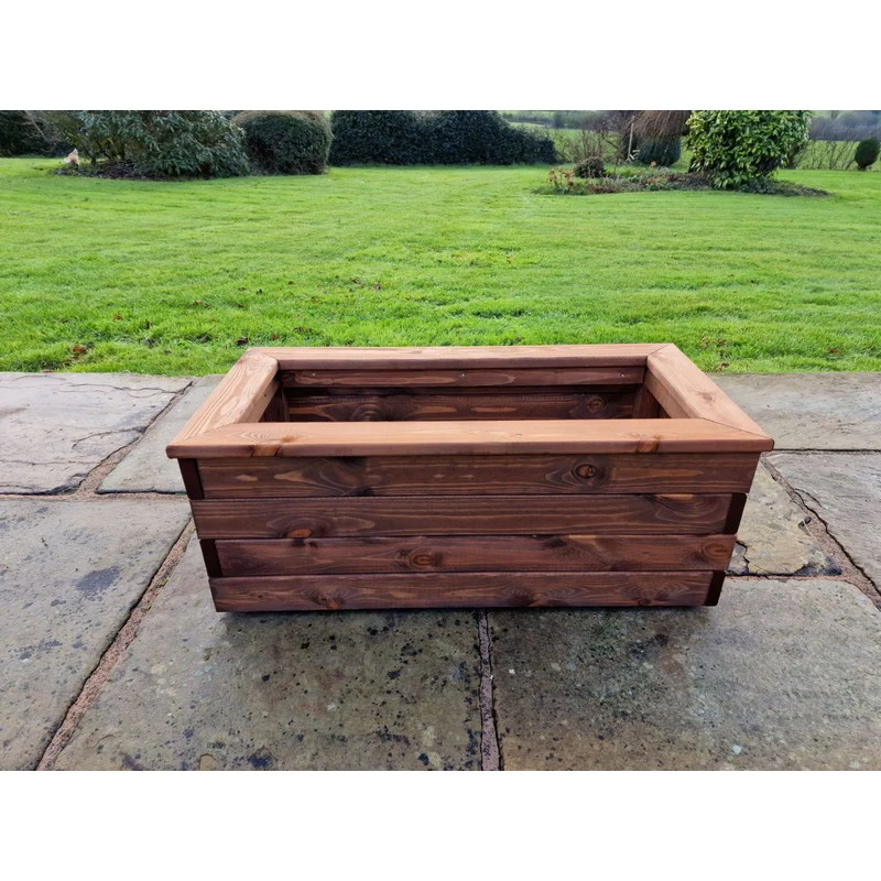 Swedish Redwood Garden Trough Planter by Churnet Valley - Image 8